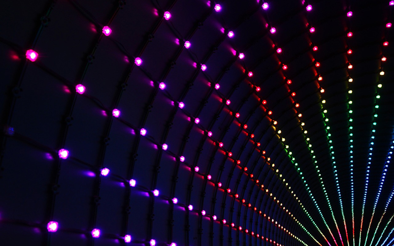 LED and touch screen