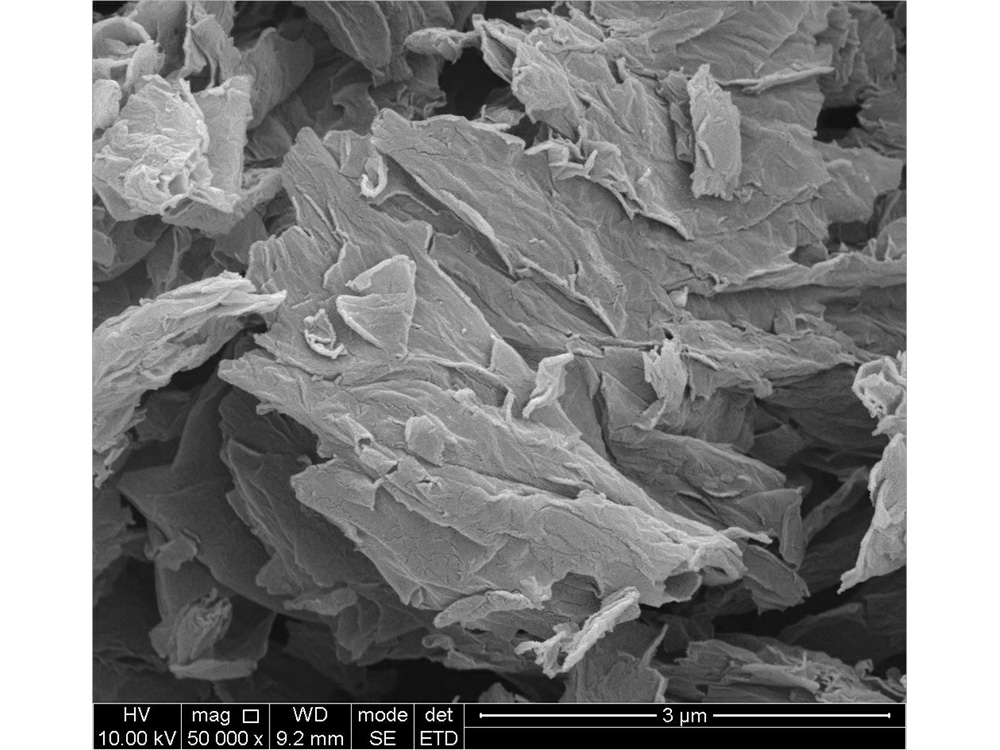 Treated with nanomaterials